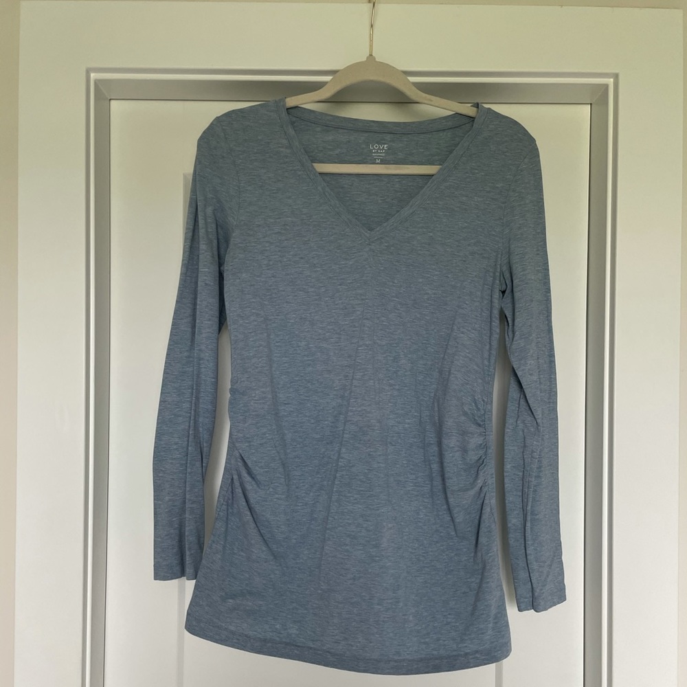 GAP Maternity Long Sleeve Shirt